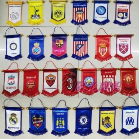individuell bedruckte Vereinswimpel - Wimpel mit Logo g...