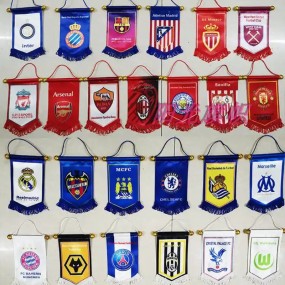 Fußball Wimpel mit Logo bedrucken lassen – Individuelle...