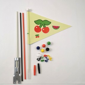 Fahrradfahne bedrucken ｜ Fahrrad Wimpel bedrucken ｜ Fah...